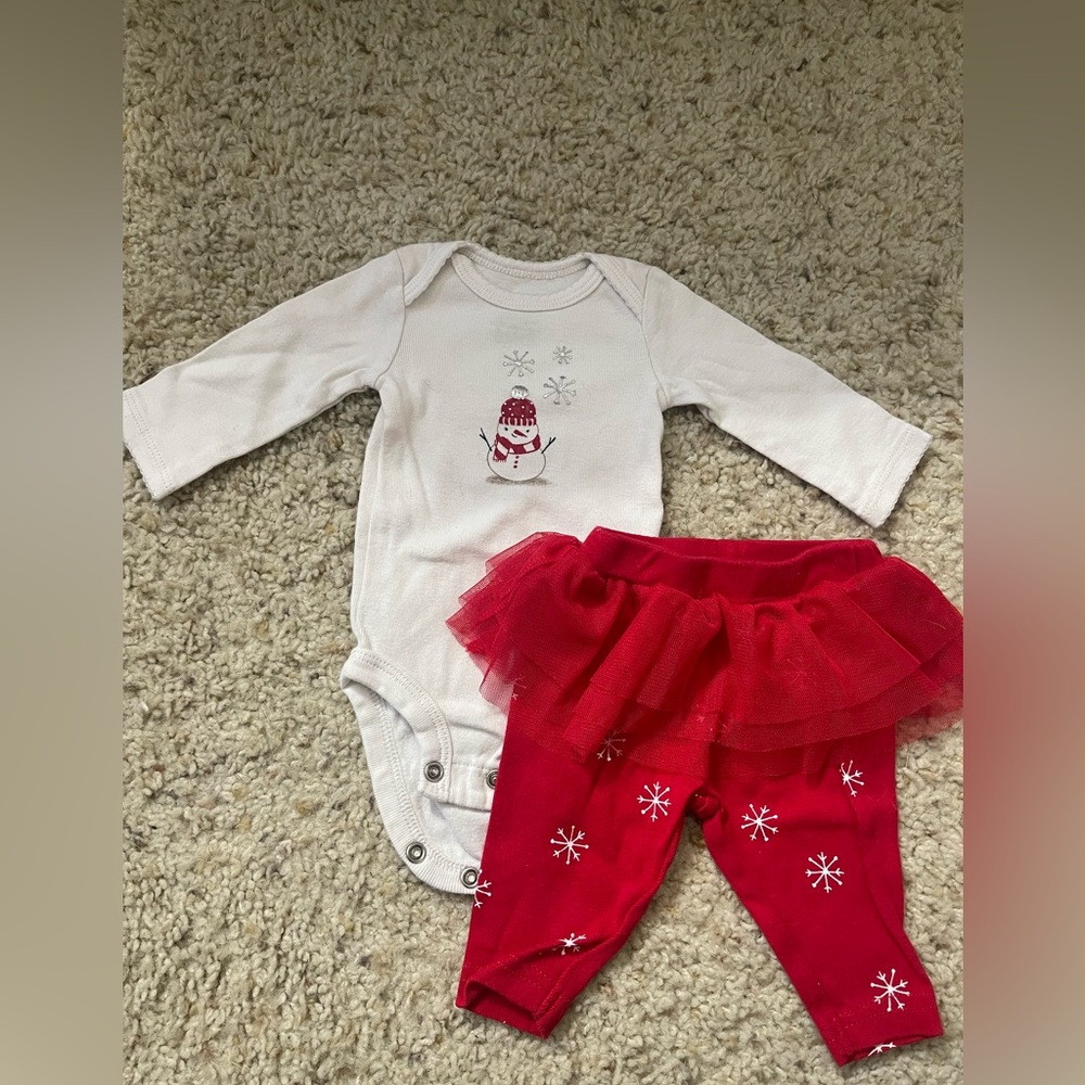 Carters Newborn Christmas Outfit